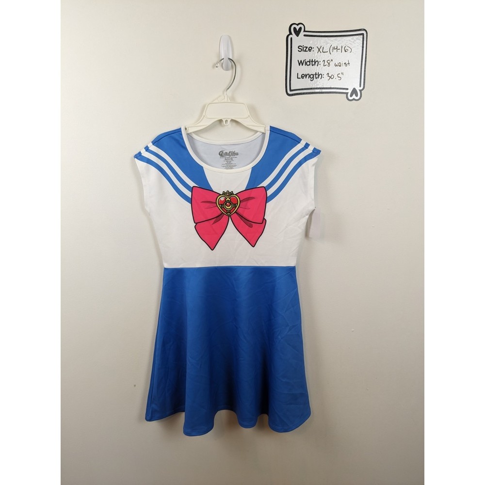 NEW Sailor Moon Halloween Costume Cosplay Dress for Girls XL